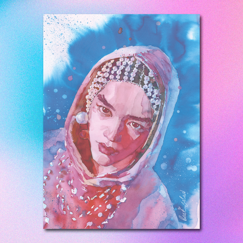 Арт принт / beat_salad / NCT / Тэён #1