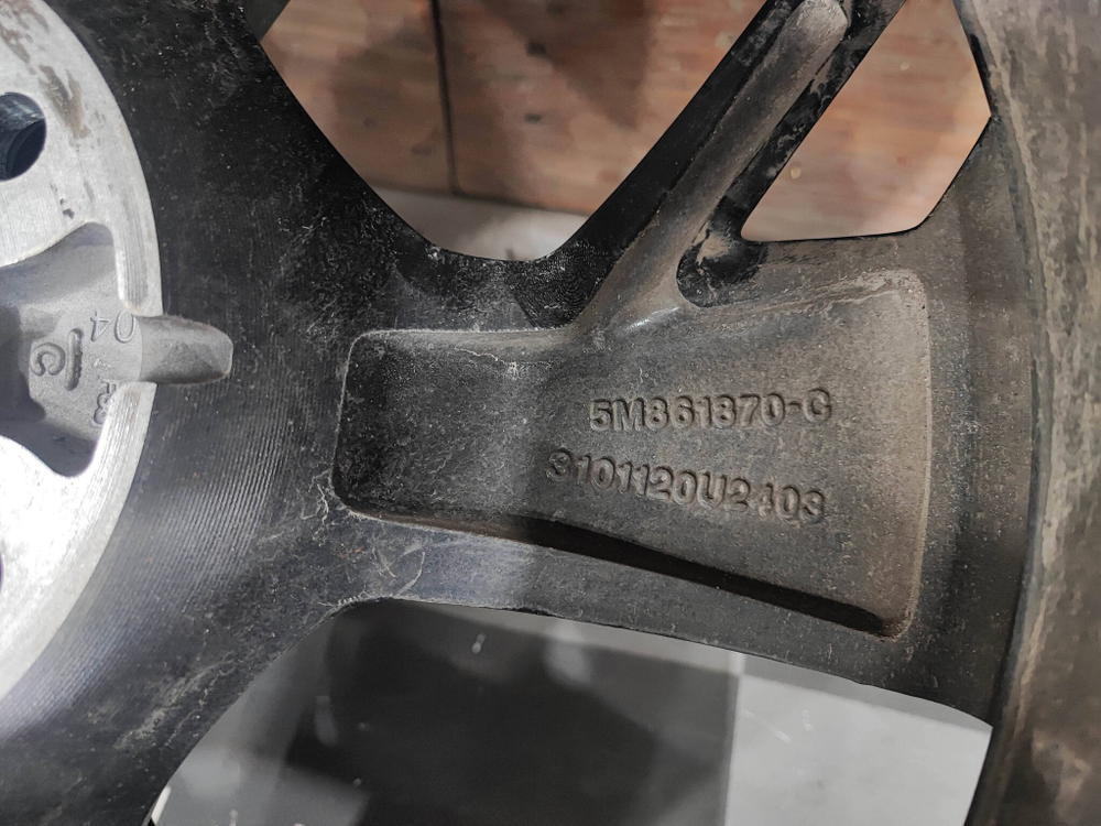 Диск колесный литой R18 JAC JS6 22-нв Б/У Оригинал 3101120U2403