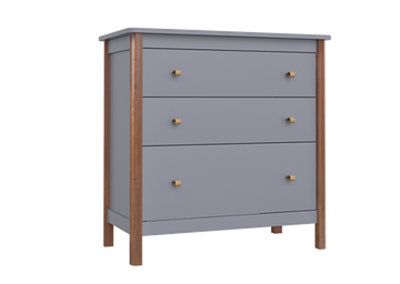 Комод Classic 3 ящика (серый)