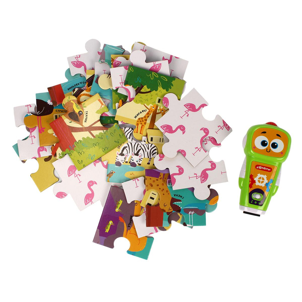 Саванна Джунгли 500+ игр, вопросы и ответы (зеленый робот) (Азбукварик)