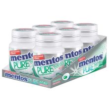 Жевательная резинка Mentos Нежная мята 54 г, 6 шт