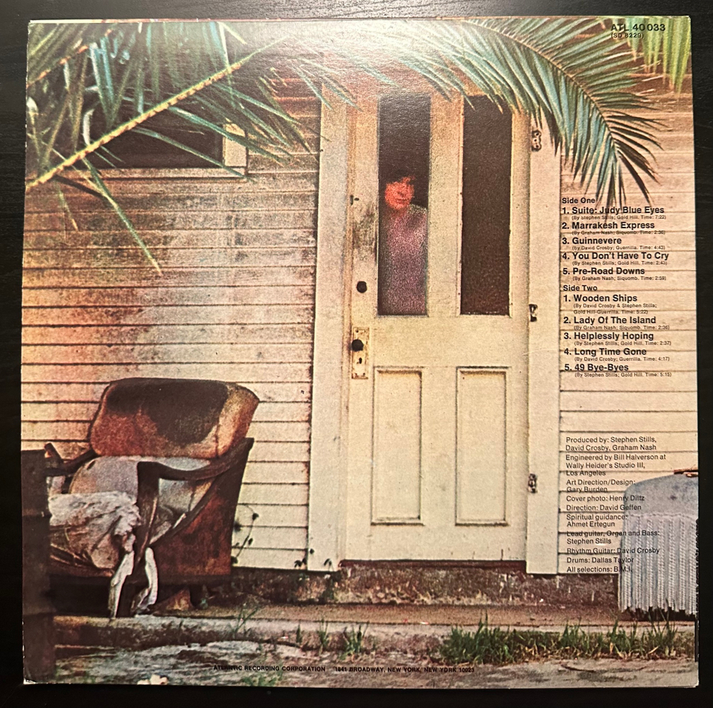 Crosby, Stills & Nash - Crosby, Stills & Nash (Германия 1972г.)