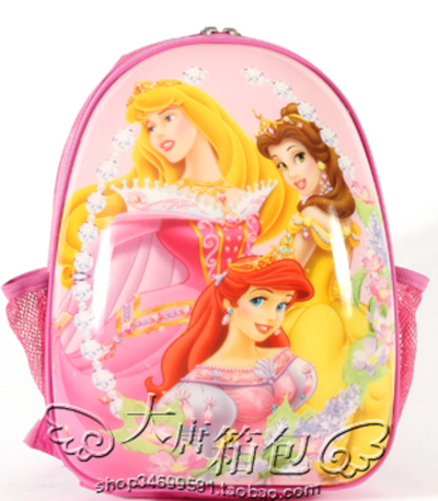 Рюкзак детский округлой формы с принтами персонажей мультфильмов