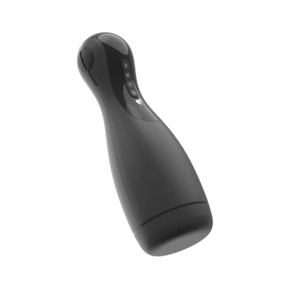 Инновационный мастурбатор Good night с имитацией орального секса от Amovibe (черный)