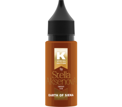 Earth of Siena КРАСКА Tattoo Ink by Stella Aksenova