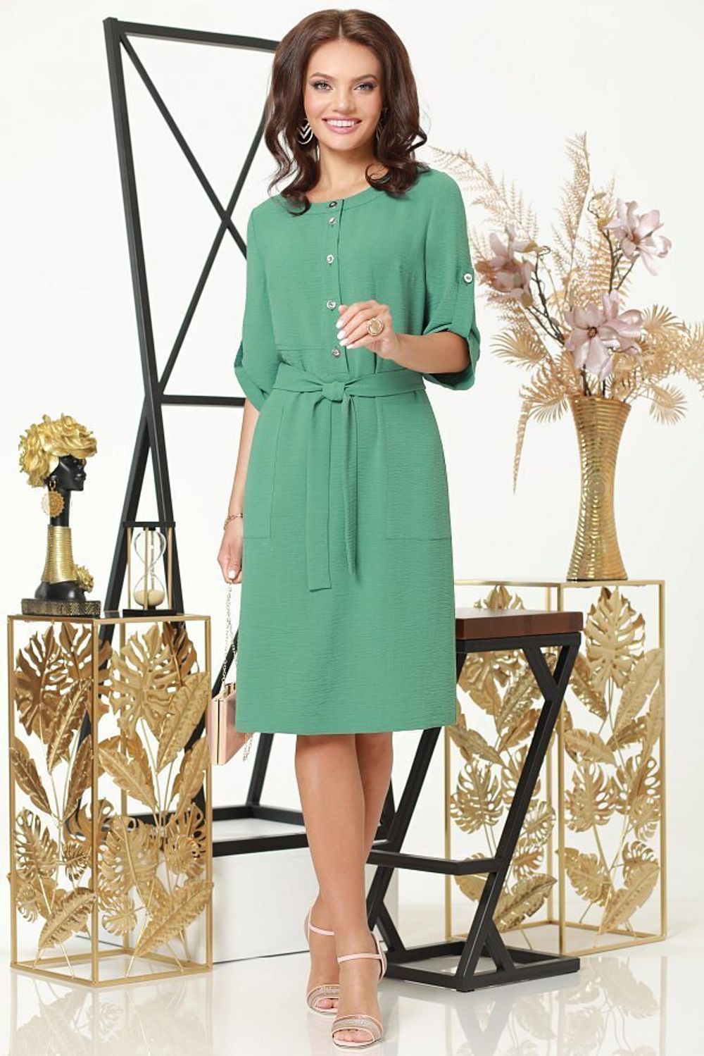 Платье Ключ к успеху, грин DStrend (Акция)