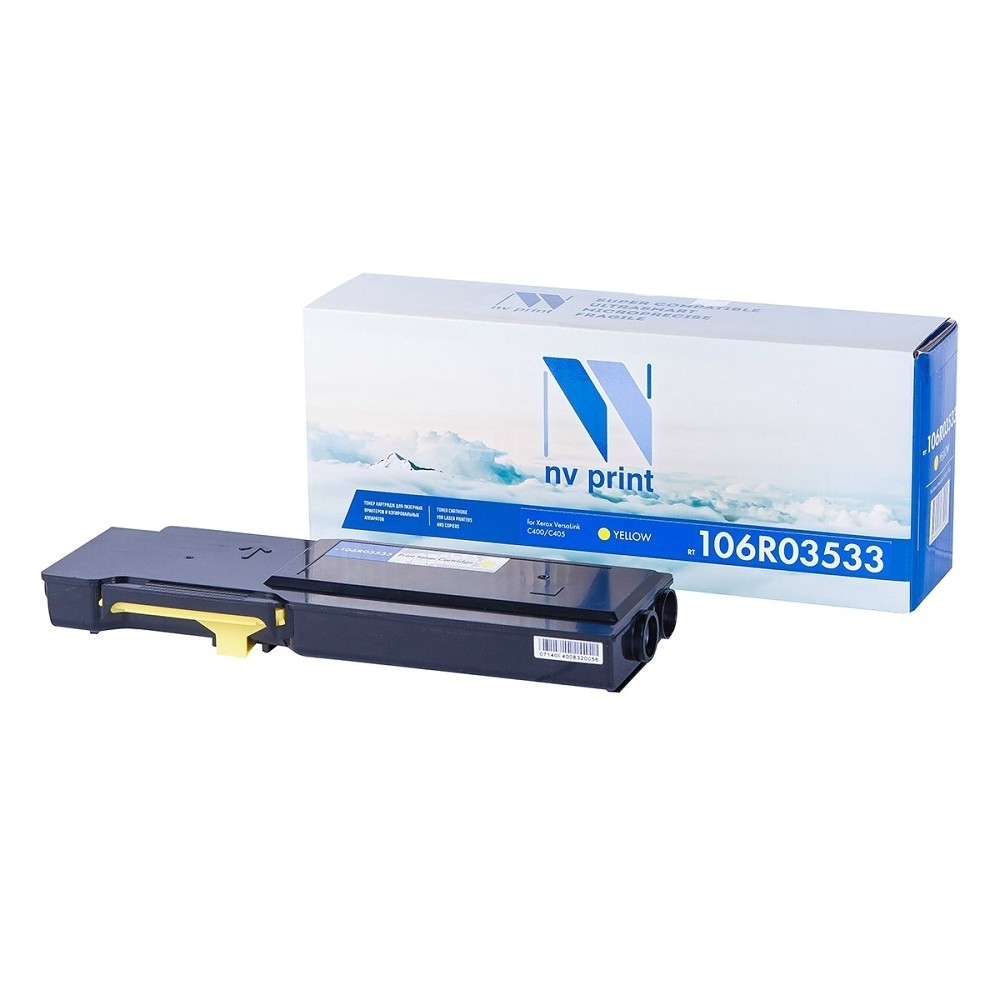Картридж NV Print 106R03533 Картридж для Xerox VersaLink C400 / C405 (8000k), Yellow