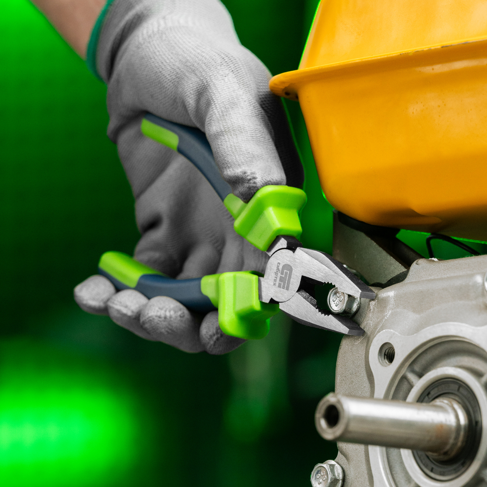 Плоскогубцы комбинированные, 160 мм, двухкомпонентные рукоятки Сибртех