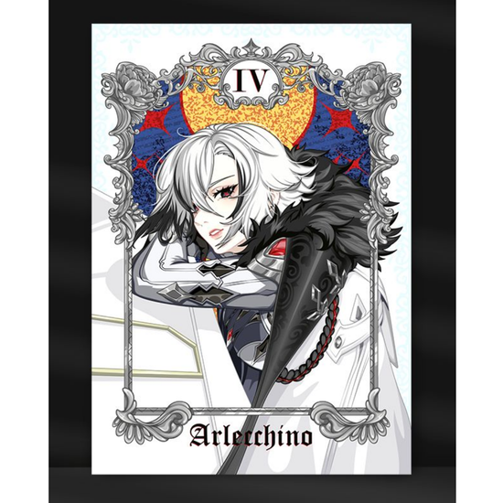 Постер Геншин Импакт Арлекино Genshin Impact Arlecchino #1