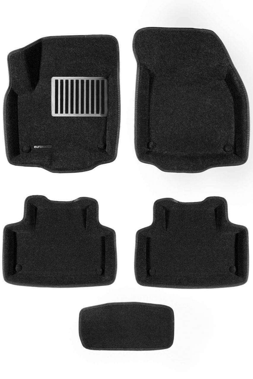 Коврики салона для LAND ROVER Range Rover Evogue (2011-2018) Euromat 3D Lux черные. Арт. EM3D-003103