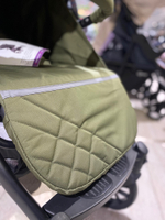 Коляска детская прогулочная Bonnie black свежая зелень