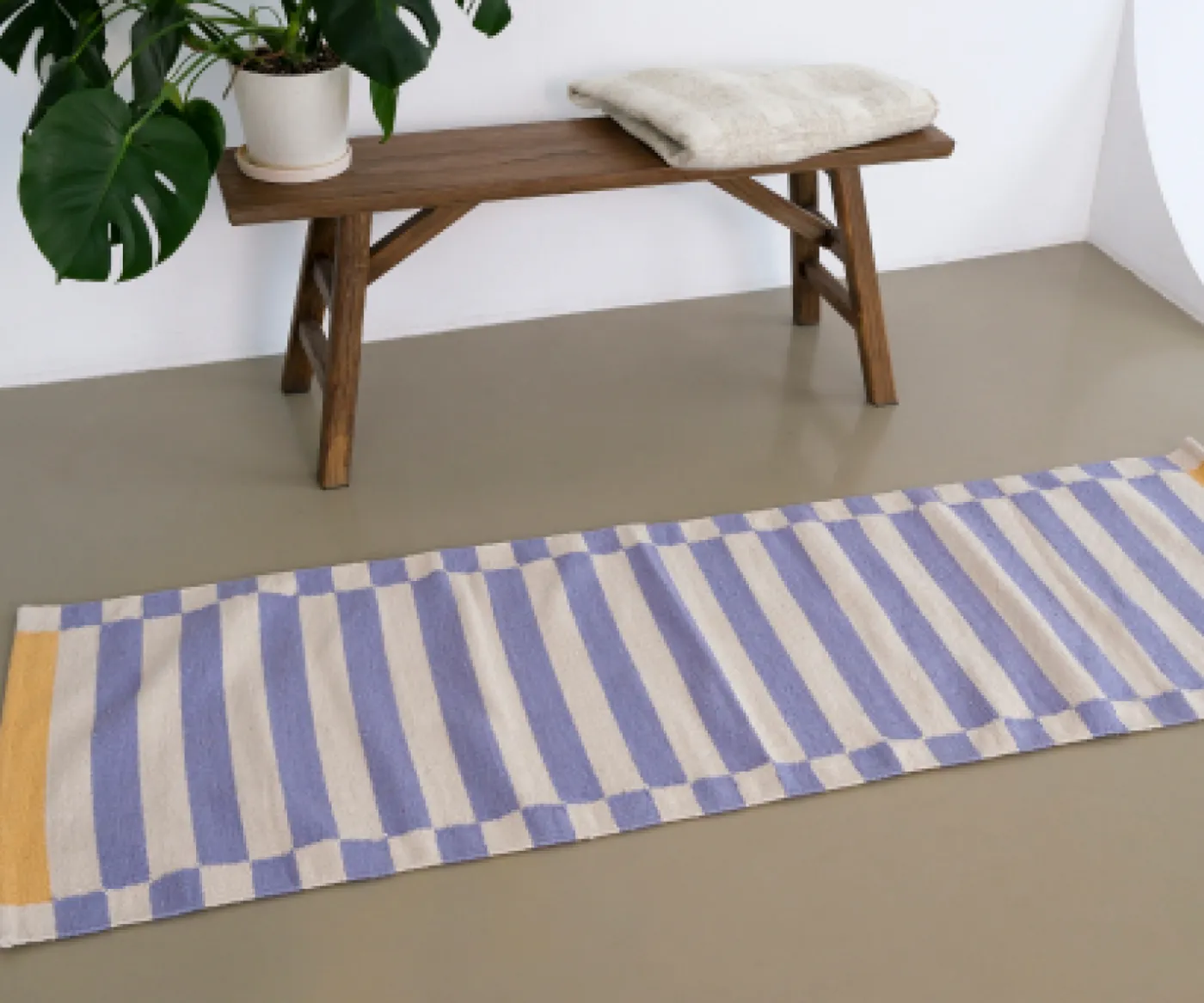 Ковровая дорожка клетчатая 180х60