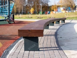 Скамья «Дуга прямая»