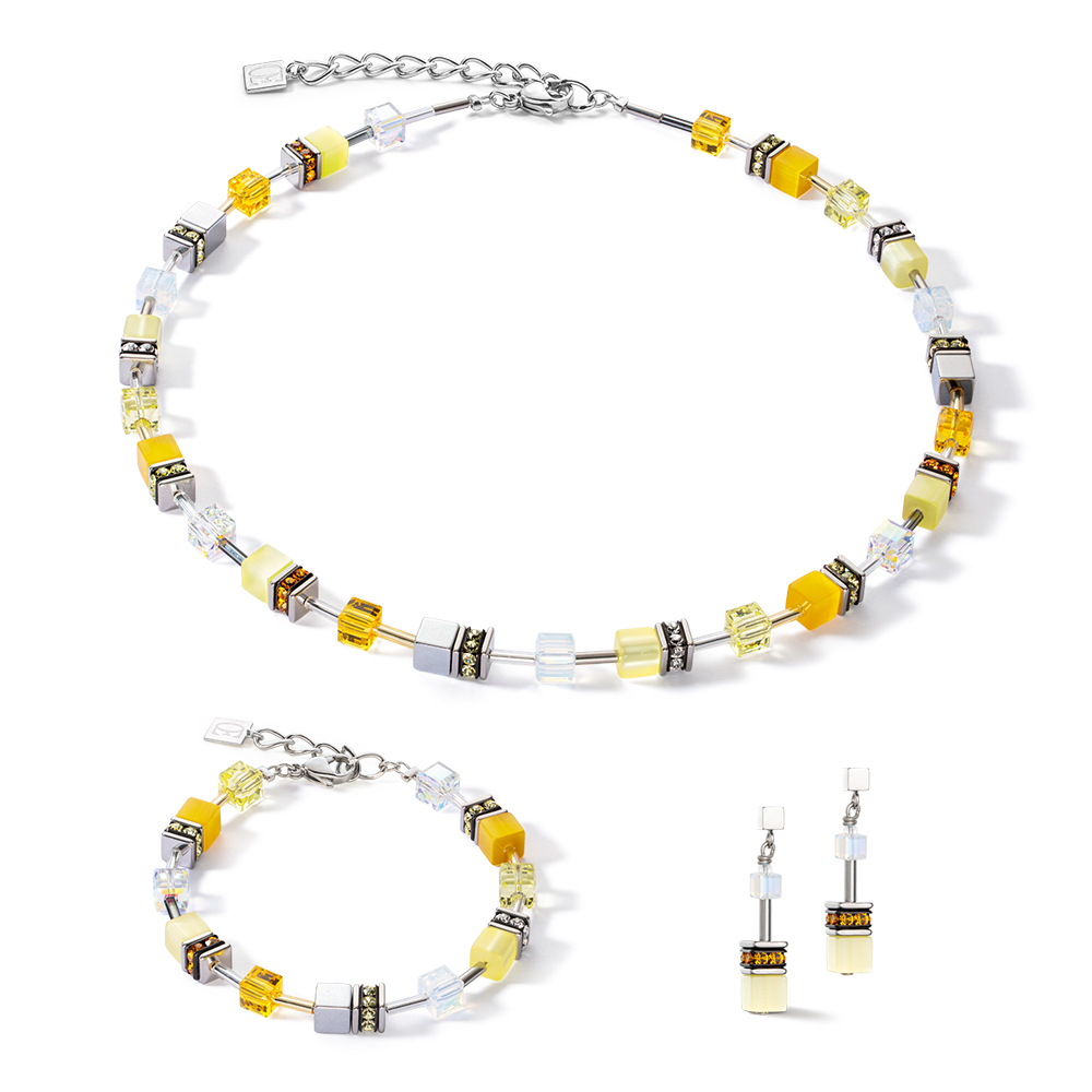 Серьги Coeur de Lion Joyful Colours Yellow 3339/21-0100