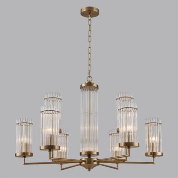 6527/9 CLASSI LN23 32 латунь Люстра E14 9*40W 220V ELLOW