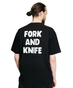 Футболка Hardlunch оверсайз F&K черная