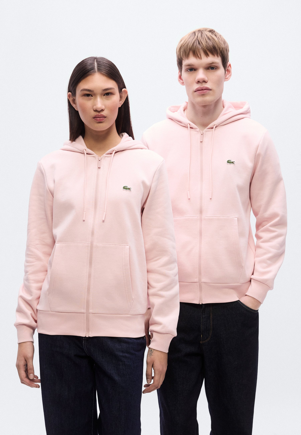 Lacoste Толстовка на молнии - Розовый (LA222S089-J14)