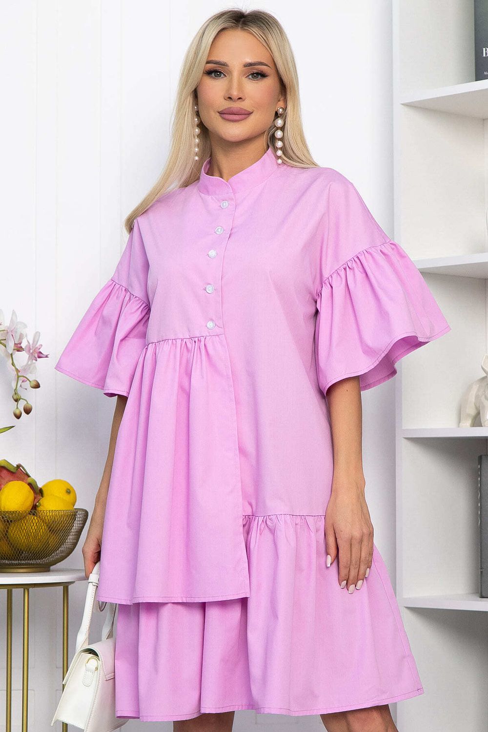 Платье Урания (светло-лиловое) П13913-36М LT Collection