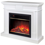 Каминокомплект Real Flame Marco 25,5/26 WT с очагом Moonblaze Deluxe Brass