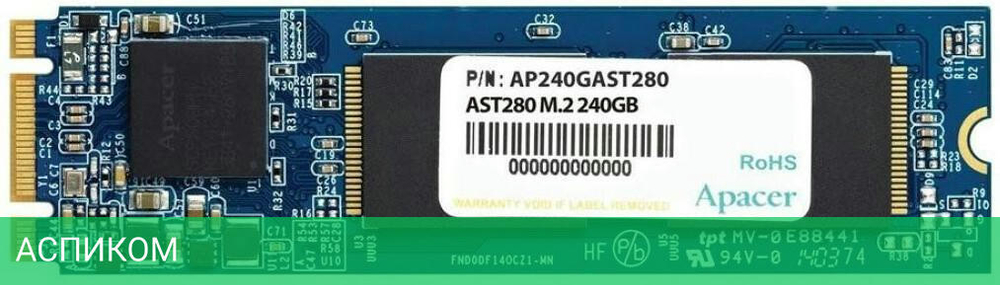 SSD диск Apacer AST280 240GB (AP240GAST280-1)