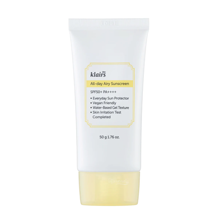 Увлажняющий солнцезащитный крем для лица DEAR, KLAIRS All-day Airy Sunscreen