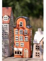 Подсвечник "Голландский домик" 12x9x25 см от Clayre & Eef