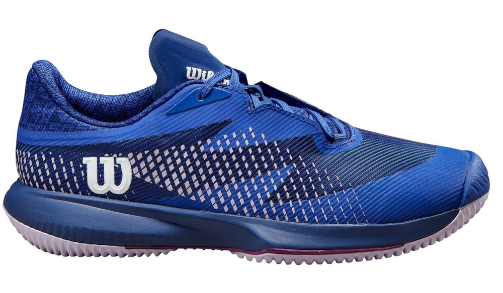 Женские теннисные кроссовки Wilson Kaos Swift 1.5 2024 - bluing/orchid petal/blue print - Blue
