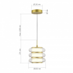 Подвесной светильник ST-Luce FRITTELA SL6239.203.03