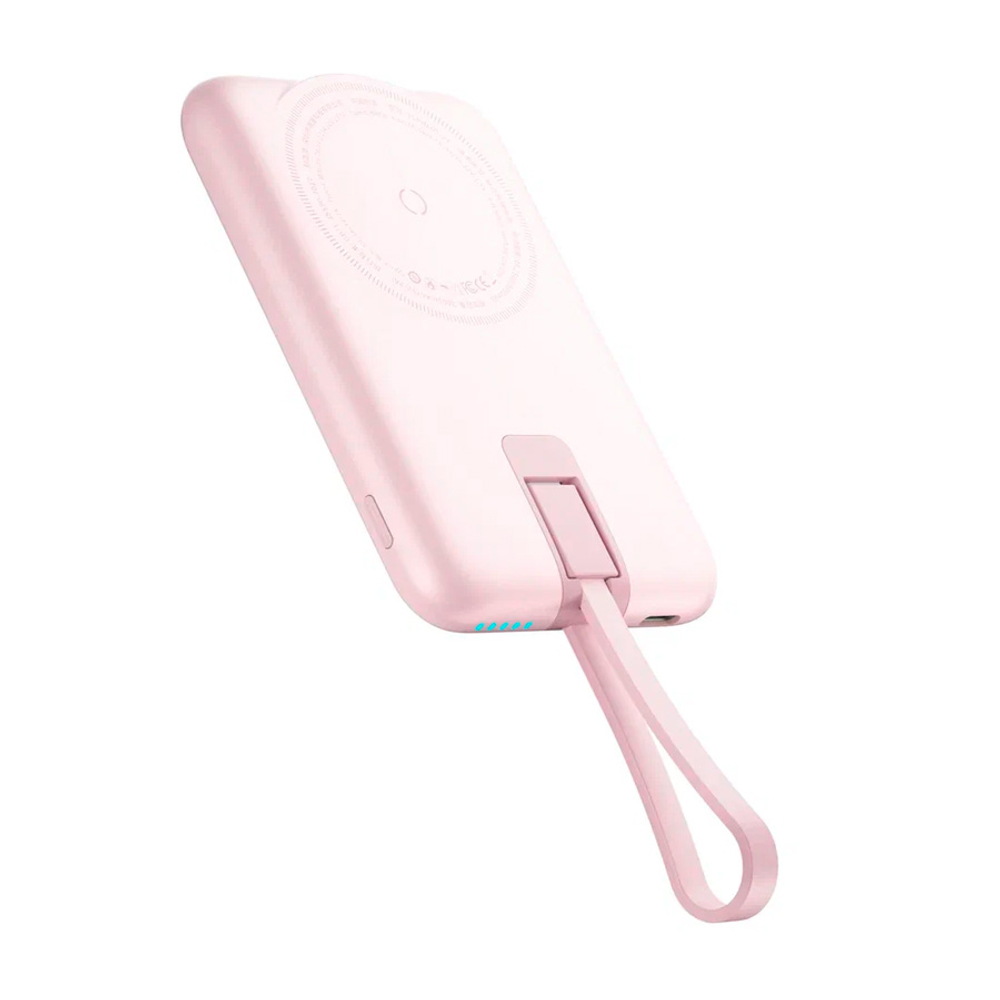 Внешний аккумулятор Power Bank 5000 mAh Movespeed YSPBL05 (розовый)