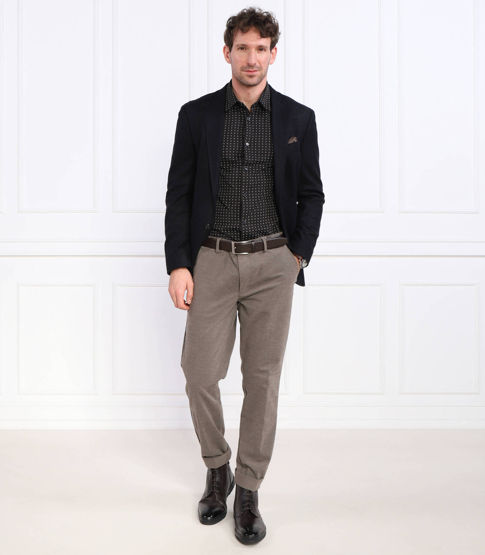 рубашка roan_f BOSS BLACK - черный(50488342)