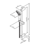 Душевой комплект AM.PM Gem F0190022 Черный