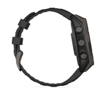 Умные часы Garmin FENIX 8 47 мм Solar Sapphire Carbon Gray DLC Titanium with Black/Pebble Gray Silicone