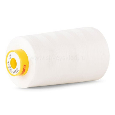 Нитка Gutermann Mara 150 (5000 метров), 1 боб., особо тонкая | _111 айвори