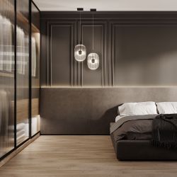 Светильник светодиодный подвесной Maytoni Eclipse MOD152PL-L1BK