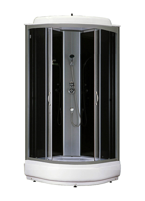 Душевая кабина Loranto CS-6690-25 G 90х90 прозрачное стекло/профиль хром