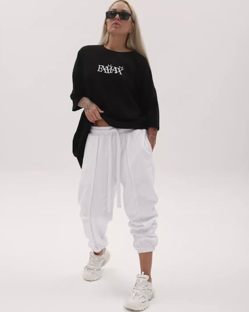 Футболка оверсайз(унисекс) «ЕХАЙНАХУЙ» Футболка оверсайз(унисекс) «ЕХАЙНАХУЙ»