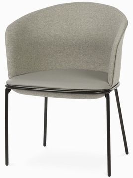 Стул Embrace с подлокотниками серый 