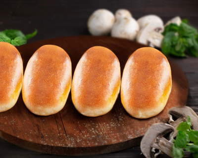 Пирог дрожжевой с картофелем и грибами