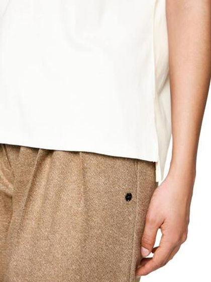 Marc Cain Футболка с декорированной горловиной