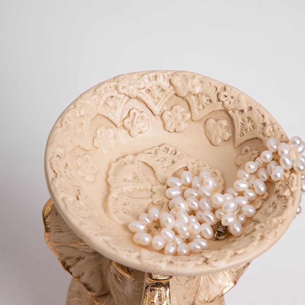 Подставка для украшений Ничего не скажу Айвори