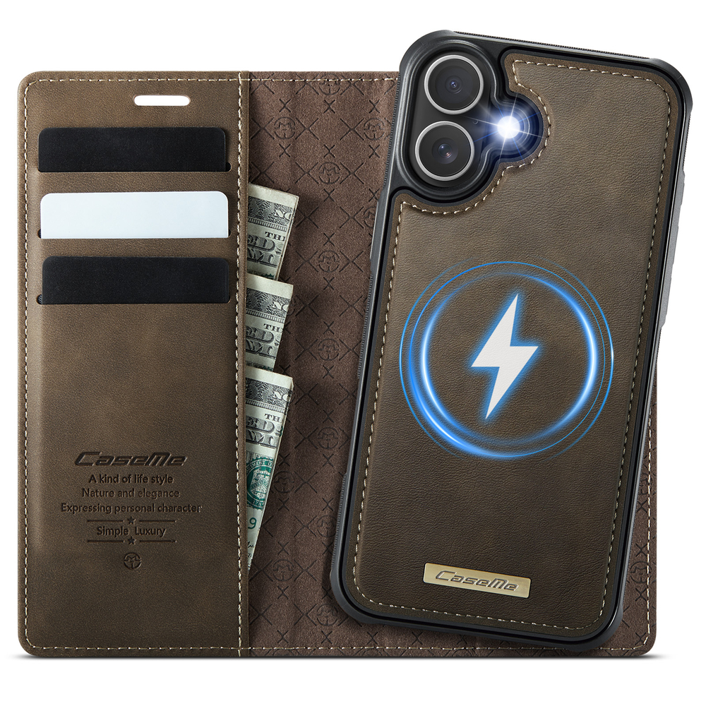 Чехол-кошелек CaseMe 2 in 1 MagSafe iPhone 17