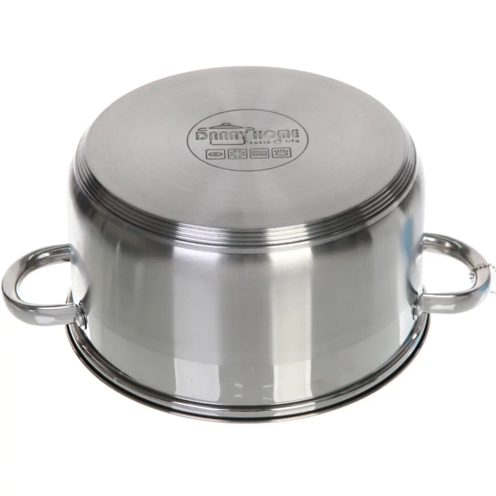 Кастрюля из нержавеющей стали MONICA 6,1л, индукция, DH14-24