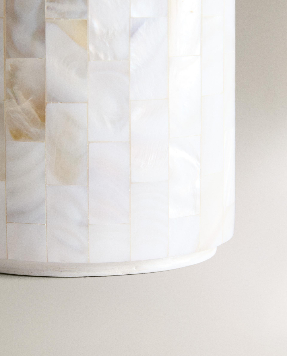 Zara Home дозатор для жидкого мыла, перламутр, светло-бежевый