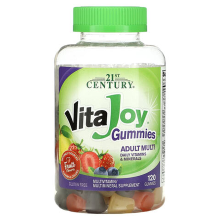 21st century vita joy мультивитамины для взрослых 120 таблеток