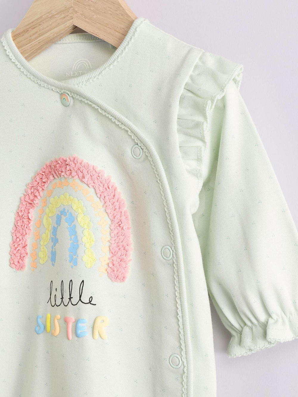 Комбинезон / Cлип для малышей Next E18-349, Светло-зеленый