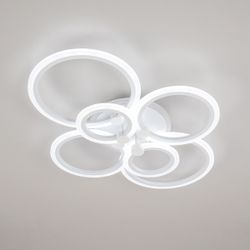 Citilux Сента CL237B160E RGB Люстра с пультом Белая