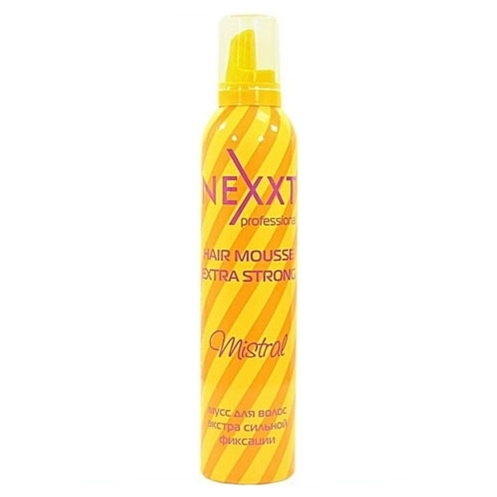 Nexxt Professional Мусс для волос, экстра сильная фиксация, 200 мл