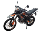 Мотоцикл Regulmoto TE 4 valve oil Черный/ оранжевый