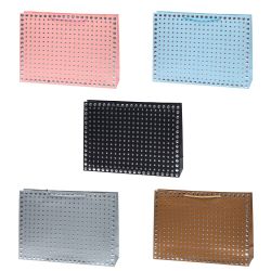 GAEM Пакет подарочный L (бумага 210г/м2, блок 12шт), L45 W12 H32 см, 5в.