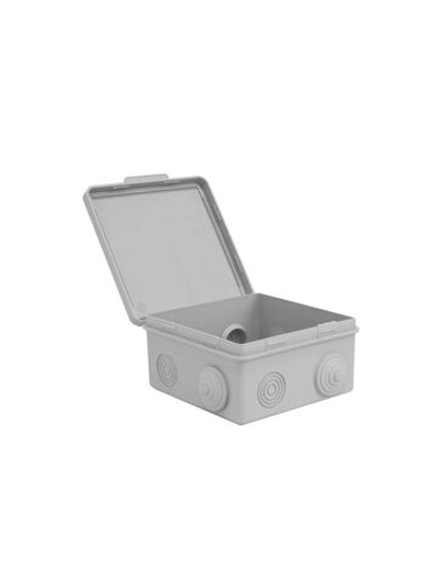 Коробка распределительная ОП 100х100х50мм 7 каб. вводов IP54 сер. TOKOV ELECTRIC TKE-KR-100-100-50-C06